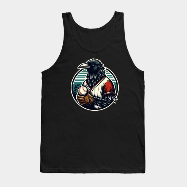 crows play baseball Tank Top by Rizstor